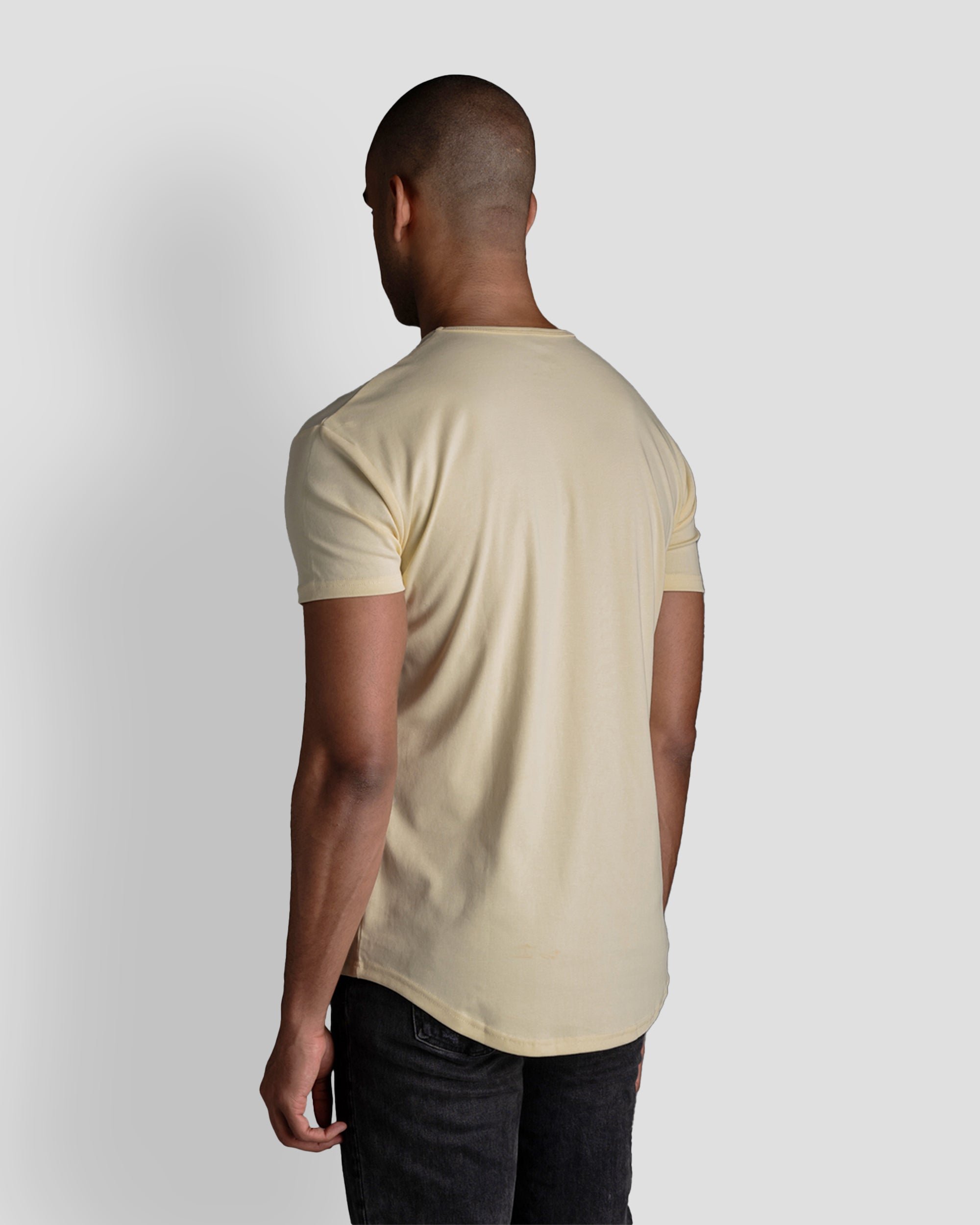 Origin Curved Crew T-Shirt: Sol