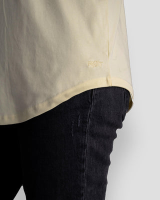 Origin Curved Henley T-Shirt: Sol