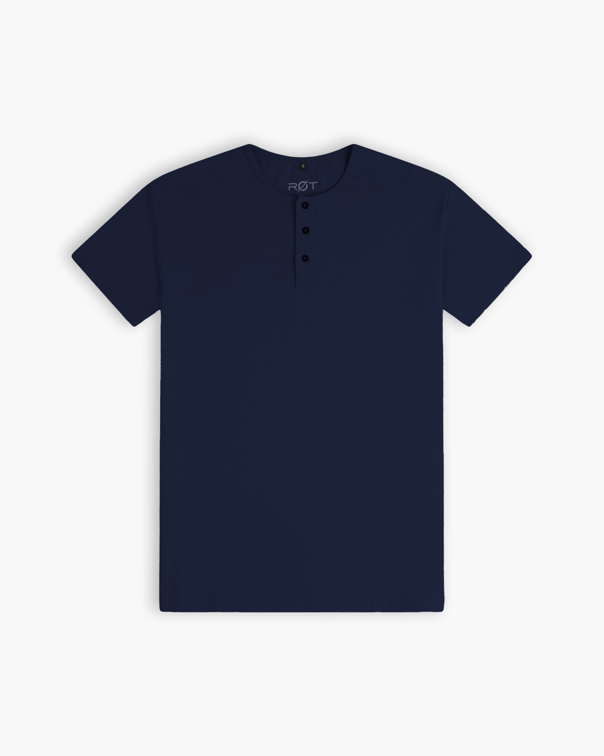 Origin Classic Henley T-Shirt: NY Blue