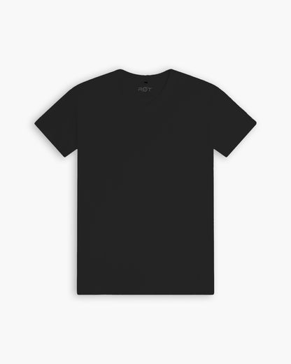 Origin Classic V-Neck T-Shirt: Black