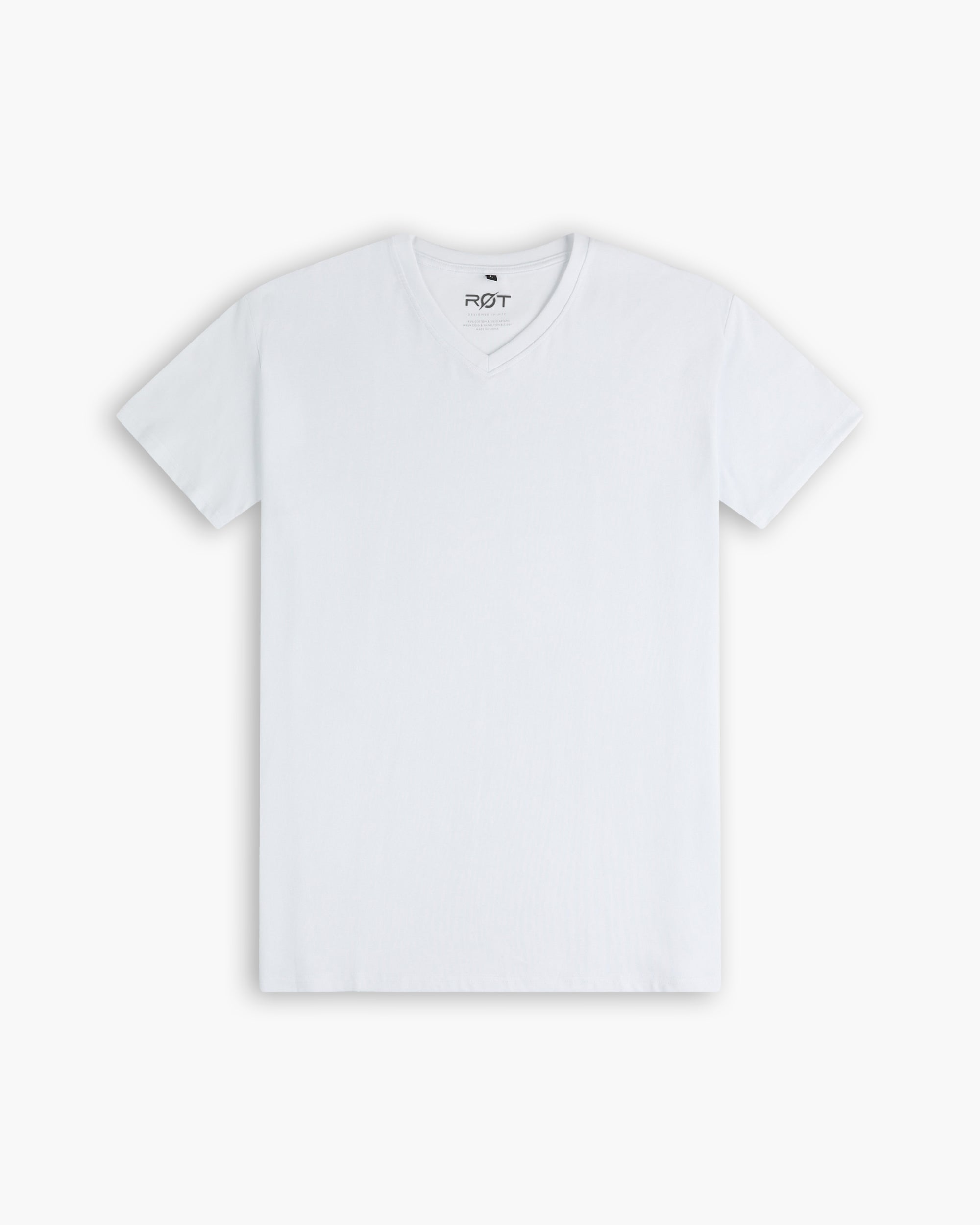 Origin Classic V-Neck T-Shirt: White