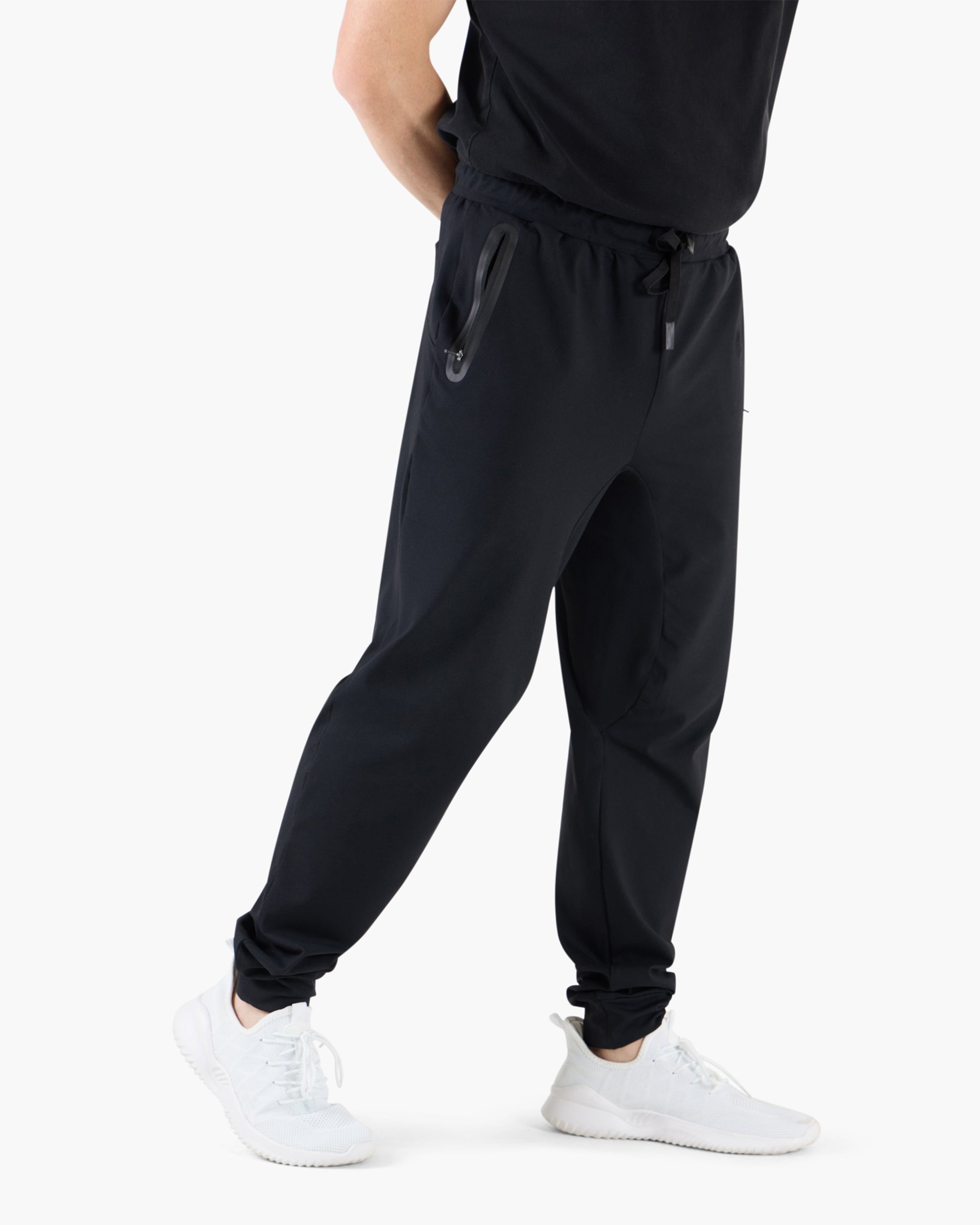 Techleisure Jogger: Black