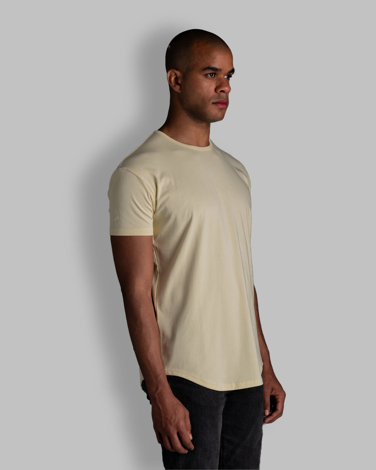 Origin Curved Crew T-Shirt: Sol