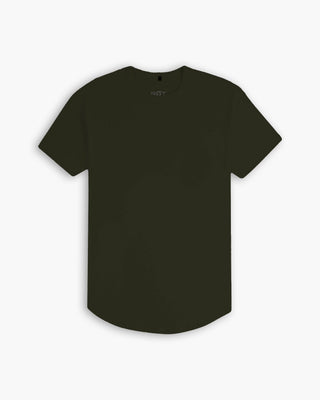 Zero-G Curved T-Shirt: Olive Drab
